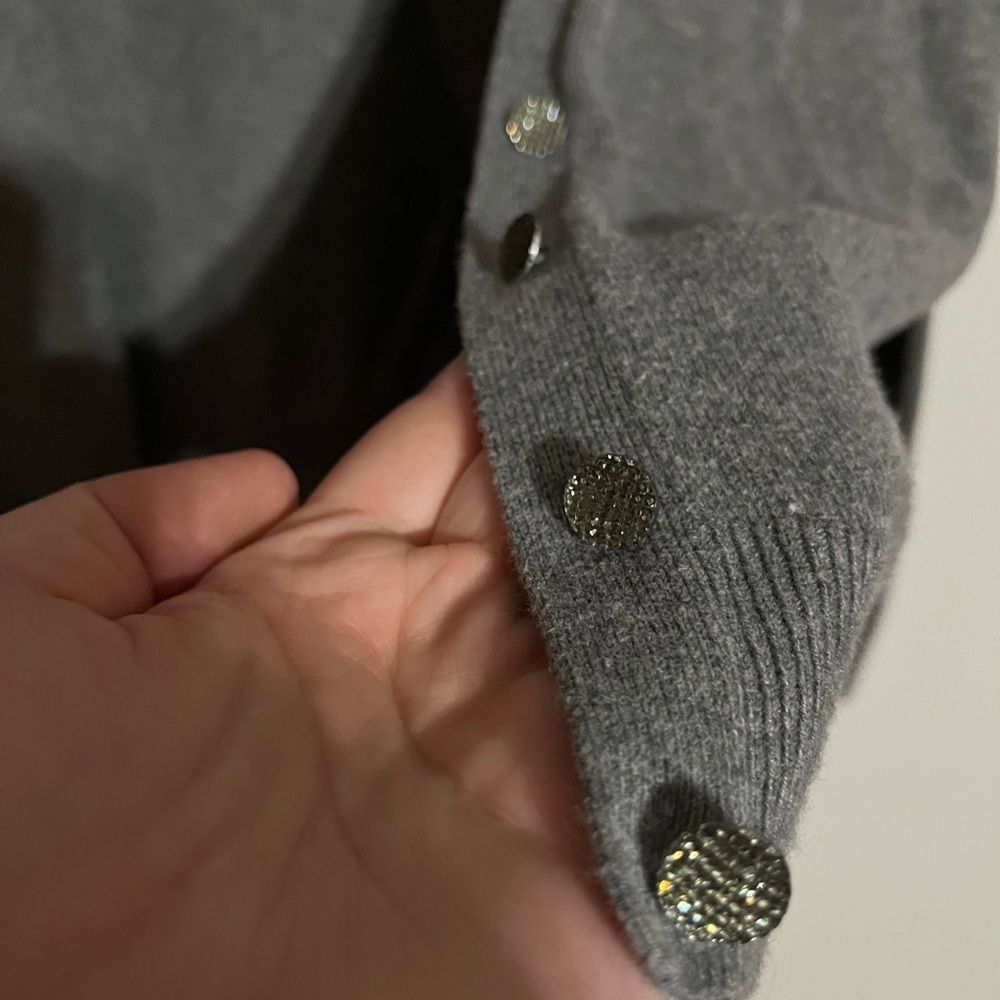 New York and Company Gray Cardigan - Picture 4 of 5